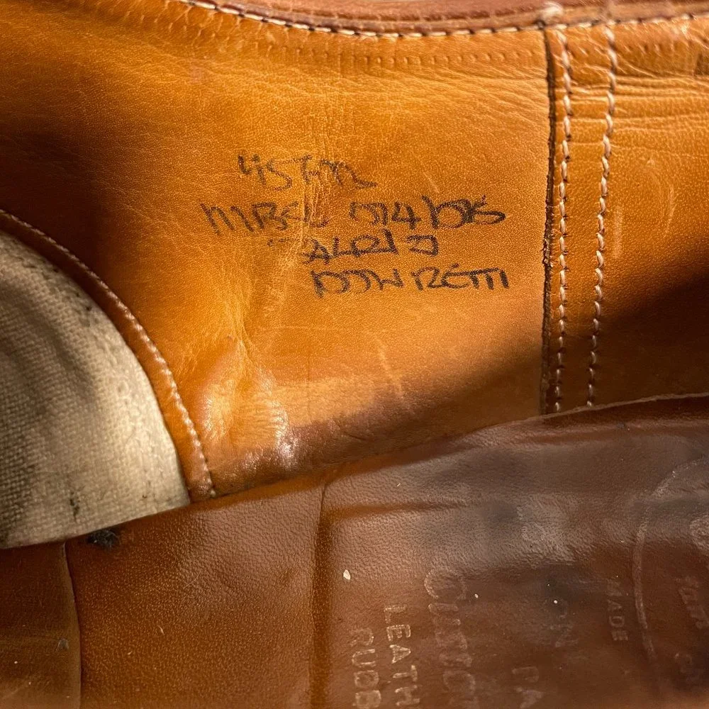 Church's Brown Leather Cap-Toe Oxfords